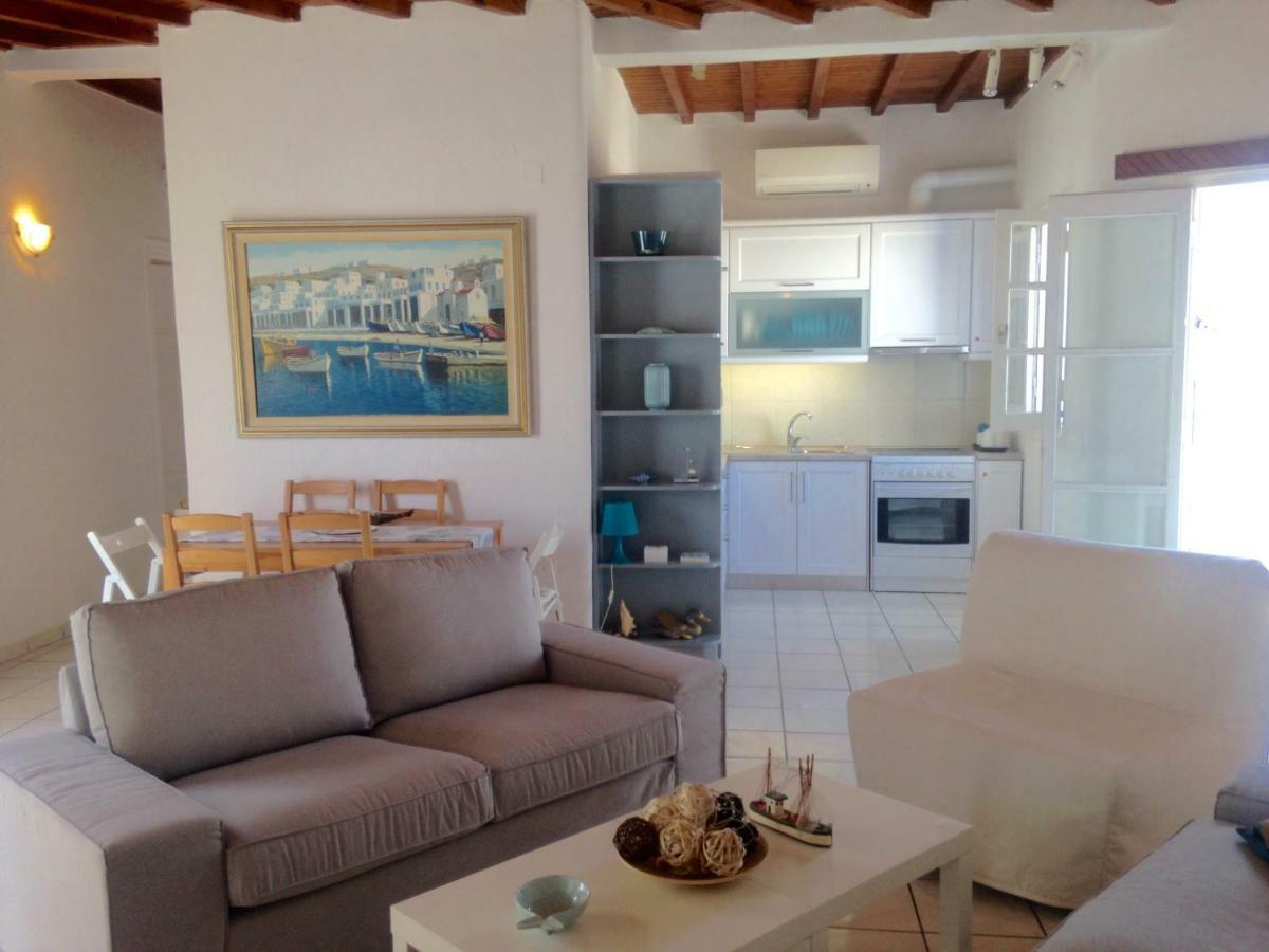 Magical Ornos! Beach House!Beach 1' Walk-Mykonos Town 2Km Exterior foto
